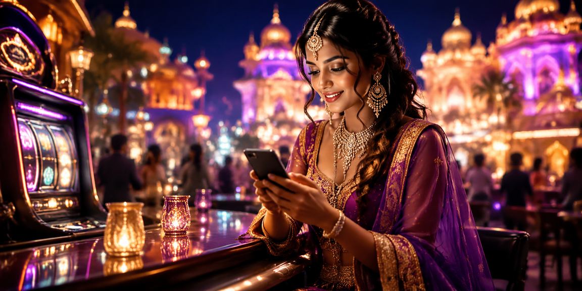 Bollywood themed slot game on mobile